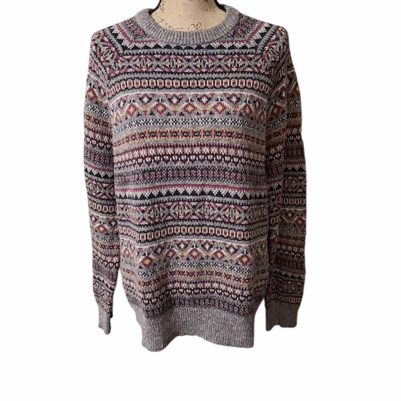 Goodfellow & Co Fair Isle Crewneck Sweater - Wool blend - Picture 2 of 7